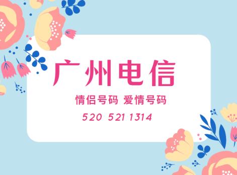 广州电信手机情侣号18011985462和18011985461鉴赏 适合同龄情侣使用